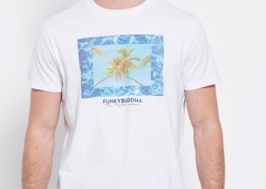 T-shirt με photographic τύπωμα - FUNKY BUDDHA - 