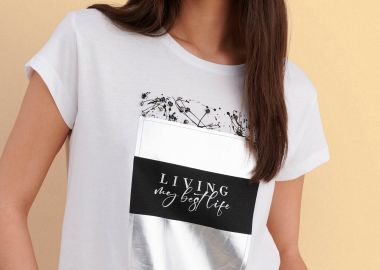 T-shirt με στάμπα - 5206179132275 -  - 