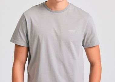 T-shirt με στρογγυλή λαιμόκοψη - The essentials - FUNKY BUDDHA - 