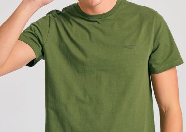 T-shirt με στρογγυλή λαιμόκοψη - The essentials - FUNKY BUDDHA - 