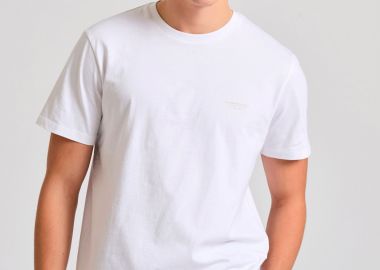 T-shirt με στρογγυλή λαιμόκοψη - The essentials - FUNKY BUDDHA - 