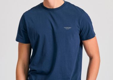 T-shirt με στρογγυλή λαιμόκοψη - The essentials - FUNKY BUDDHA - 