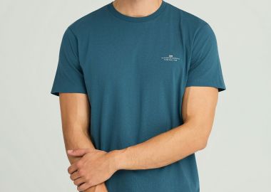 T-shirt με στρογγυλή λαιμόκοψη - The essentials - FUNKY BUDDHA - 