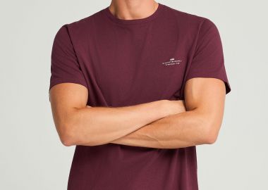 T-shirt με στρογγυλή λαιμόκοψη - The essentials - FUNKY BUDDHA - 