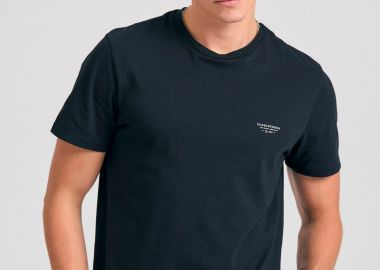 T-shirt με στρογγυλή λαιμόκοψη - The essentials - FUNKY BUDDHA - 