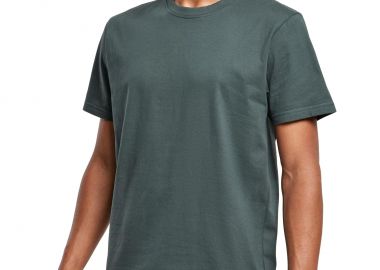 T-Shirt με Στρογγυλή Λαιμόκοψη BY004 Build Your Brand (BYB) Bottlegreen - BYB - 