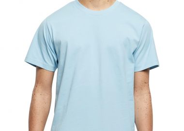 T-Shirt με Στρογγυλή Λαιμόκοψη BY004 Build Your Brand (BYB) heavenblue - BYB - 