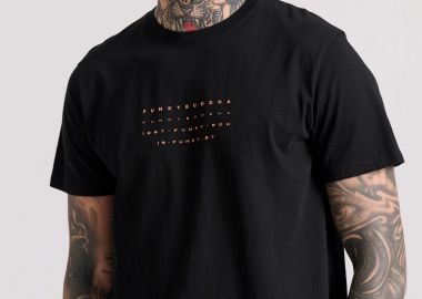 T-shirt με text artwork τύπωμα - FUNKY BUDDHA - 