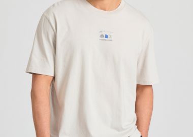 T-shirt με text artwork τύπωμα στην πλάτη - FUNKY BUDDHA - 