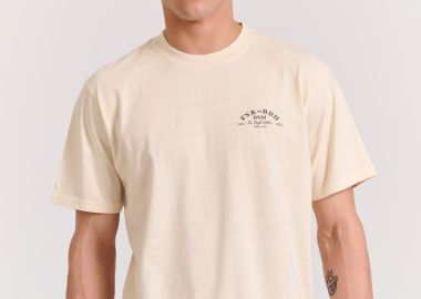 T-shirt με text artwork τύπωμα στην πλάτη - FUNKY BUDDHA - 