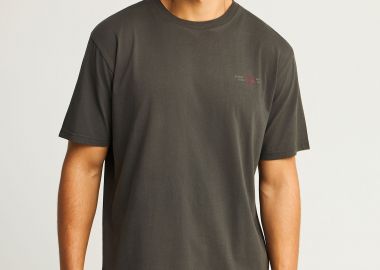 T-shirt με text τύπωμα στην πλάτη - FUNKY BUDDHA - 