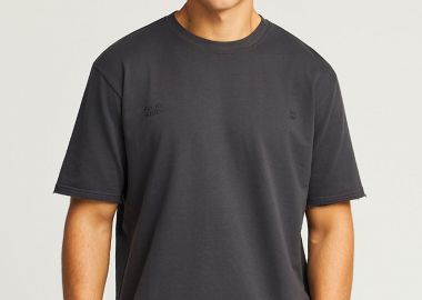 T-shirt με text τύπωμα στην πλάτη - FUNKY BUDDHA - 