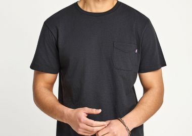 T-shirt με τσέπη στο στήθος - FUNKY BUDDHA - 