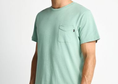 T-shirt με τσέπη στο στήθος - FUNKY BUDDHA - 