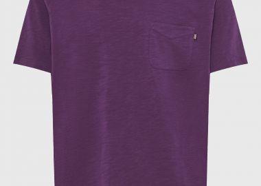 T-shirt με τσέπη στο στήθος - FUNKY BUDDHA - 