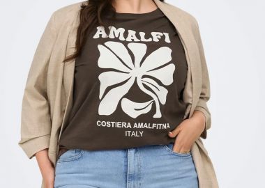 T-shirt με τύπωμα 