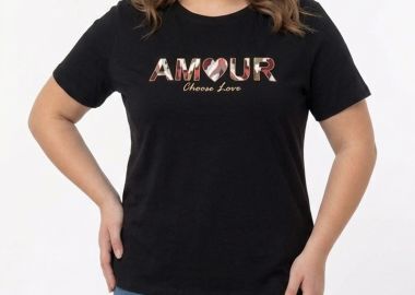 T-shirt με τύπωμα 