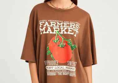 T-shirt με τύπωμα 