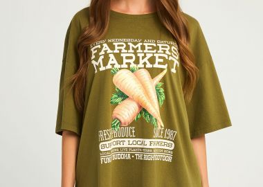 T-shirt με τύπωμα 