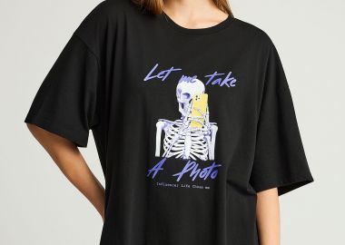 T-shirt με τύπωμα 