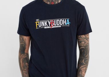 T-shirt με τύπωμα - FUNKY BUDDHA - 