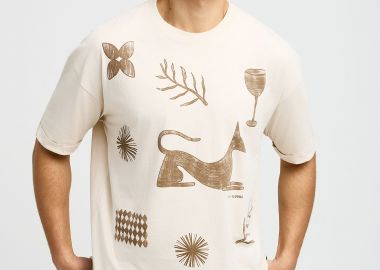 T-shirt με τύπωμα - FUNKY BUDDHA - 