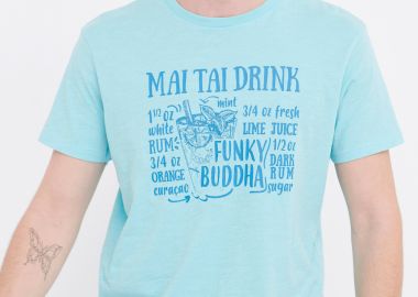 T-shirt με τύπωμα κειμένου - FUNKY BUDDHA - 
