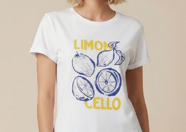 T-Shirt Με Τύπωμα Λεμόνια DEJAVU -  - 