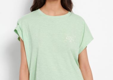 T-shirt με τύπωμα στην πλάτη - FUNKY BUDDHA - 