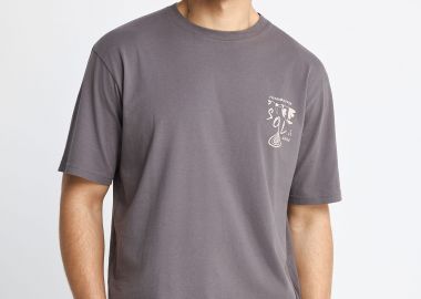 T-shirt με τύπωμα στην πλάτη - FUNKY BUDDHA - 