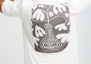 T-shirt με τύπωμα στην πλάτη - FUNKY BUDDHA - 