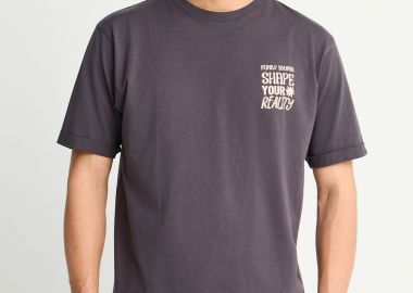 T-shirt με τύπωμα στην πλάτη - FUNKY BUDDHA - 