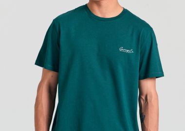 T-shirt με τύπωμα στην πλάτη Garage 55. - GARAGE 55 - 