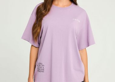 Τ-shirt με τύπωμα στην πλάτη text artwork - FUNKY BUDDHA - 