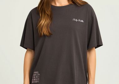 Τ-shirt με τύπωμα στην πλάτη text artwork - FUNKY BUDDHA - 