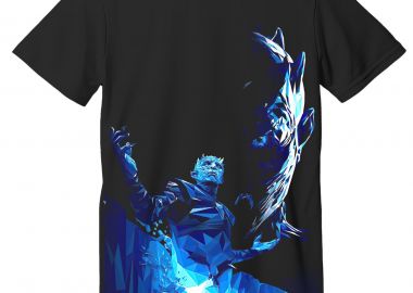 T-Shirt Night King Game Of Thrones Rock Avenue Black - Rock Avenue - 