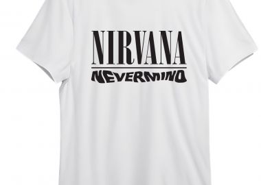 T-Shirt Nirvana Nevermind Rock Avenue White - Rock Avenue - 