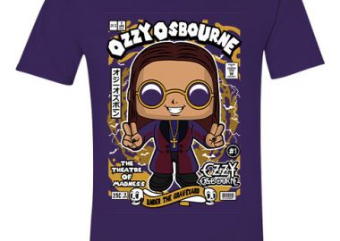 T-Shirt Ozzy Osbourne Pop Culture Purple - Pop Culture - 