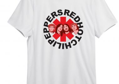 T-Shirt Rhcp Art2 Rock Avenue White - Rock Avenue - 
