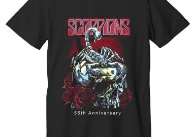 T-Shirt Scorpions 2 Rock Avenue Black - Rock Avenue - 