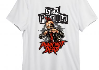T-Shirt Sex Pistols Punk Not Dead Rock Avenue White - Rock Avenue - 