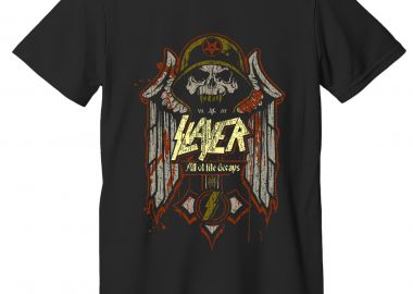 T-Shirt Slayer Rock Avenue Black - Rock Avenue - 