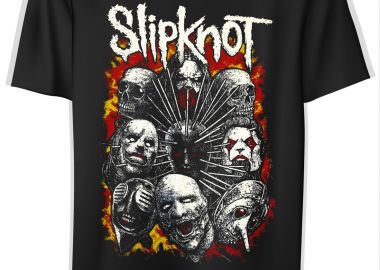 T-Shirt Slipknot2 Rock Avenue Black - Rock Avenue - 