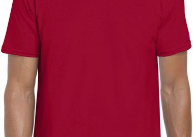 T-Shirt Softstyle 64000 Gildan Cherry Red - Gildan - 