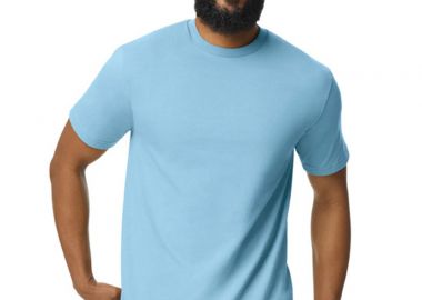 T-Shirt Softstyle Midweight 65000 Gildan Light Blue - Gildan - 