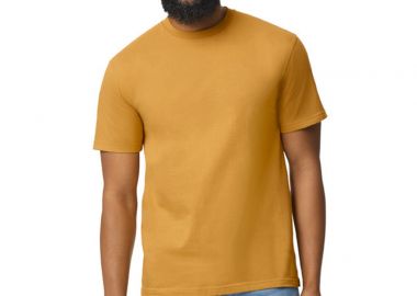 T-Shirt Softstyle Midweight 65000 Gildan Mustard - Gildan - 
