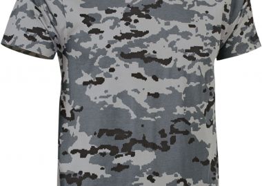 T-shirt SOLDIER Valento CAVASOLGX Pixelated Grey -  - 