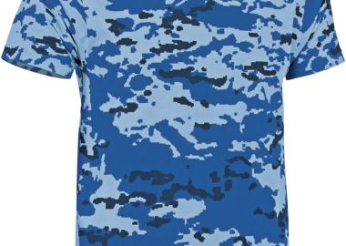 T-shirt SOLDIER Valento CAVASOLZX Pixelated Blue -  - 