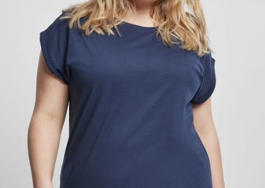 T-shirt TB771 Urban Classics Extended Shoulder Tee dark blue - Urban Classics - 