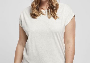 T-shirt TB771 Urban Classics Extended Shoulder Tee Light Grey - Urban Classics - 